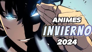 ESTRENOS ANIME INVIERNO 2024 [upl. by Dennard]