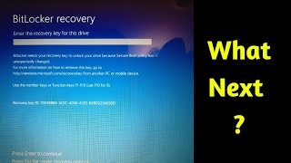 BitLocker recovery key suggestions  Windows 10 Recovery Key solutions [upl. by Rockwood]