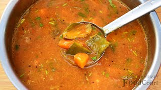 Sambar Recipe Hotel Style Sambar Recipe Vegetable Sambar [upl. by Llenwahs665]