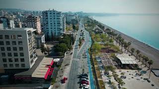 Konyaalti Beach  Antalya Turkiye 2024  Drone [upl. by Coveney]