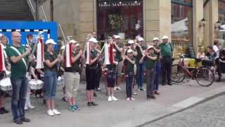 quotDeutschmeister Regimentsmarschquot KSZ  ESZ Bierstadtfest Radeberg 2013 [upl. by Nezam954]