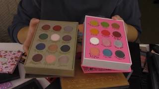 2018 Eyeshadow Palette Declutter Emotional [upl. by Darcia]