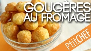 Recette de gougère au fromage inratable  Ptitchefcom [upl. by Garfinkel770]