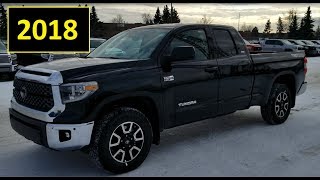 2018 Toyota Tundra Double Cab 57L SR5 TRD Off Road Detailed review and test drive [upl. by Nyleahcim918]