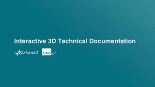 Cortona3D Rapid Author Short Demo [upl. by Rogerson57]