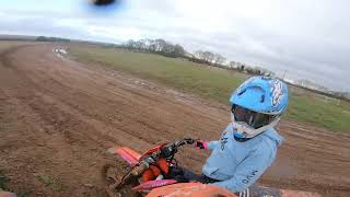 This week we battled the weather and rode at the oldest Uk motocross track Weedon MX 2 [upl. by Hizar]