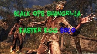 Call of Duty Black Ops Shangrila  Easter Egg SOLO [upl. by Lenad895]