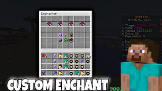 Best Way To Grind Custom Enchant In AppleMC Orange Realm All Tips to Grind [upl. by Garbe40]