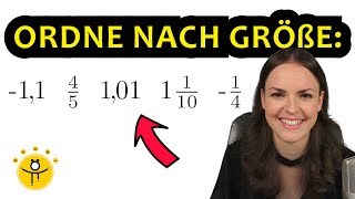 Brüche und Dezimalzahlen vergleichen – Rationale Zahlen der Größe nach ordnen [upl. by Nelac]