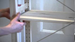 In 35 seconds Ikea IVAR Shelving Unit Assembly [upl. by Gnni]