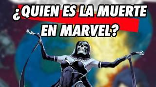 QUIEN ES LA MUERTE EN MARVEL EL GRAN AMOR DE THANOS [upl. by Nedry160]