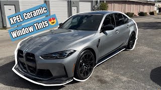 The Perfect Window Tints For Your 2024 G80 M3 😱  Xpel Prime XR Nano Ceramic [upl. by Sirois]