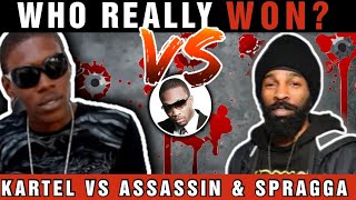 VYBZ KARTEL VS SPRAGGA BENZ amp ASSASSIN  WHO REALLY WON [upl. by Anorahs9]