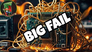 Shocking Fail Gold Recovery from Incinerated Ram Chips [upl. by Aerol806]