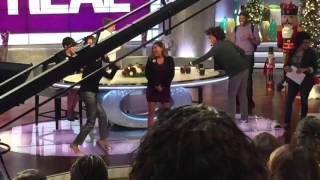 Adrienne Bailon sings 3LWs No More on The Real Daytime [upl. by Ymmij]