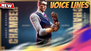 CHAMBER All Voice Lines  VALORANT [upl. by Shishko]