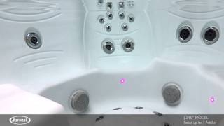 Jacuzzi J 245 Hot Tub Video [upl. by Mcintyre]