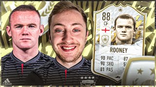 FIFA 22 88er ROONEY ICON SQUAD BUILDER BATTLE ☠️🔥🔥 [upl. by Puri]