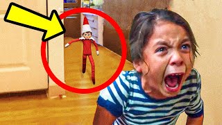 Elf On The Shelf Caught CHASING On Camera 😱 [upl. by Neira553]