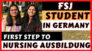 An FSJ Student Interview in Germany  From FSJ in Germany To Nursing Ausbildung  FSJ In Germany [upl. by Hsakaa]