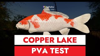 RUSSIAN FISHING 4  COPPER LAKE  PVA TESTING [upl. by Merta]