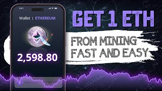 Get Free ETH Fast and Easy with Cloud Mining  Full Tutorial [upl. by Eidson]