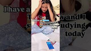 When I have an exam tomorrow I was like😂😂 ytshorts funnyshorts relatable short comedy [upl. by Olney]