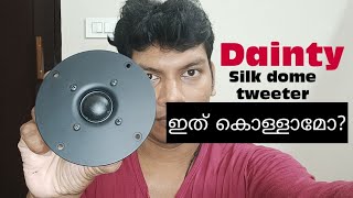 Silk dome tweeter [upl. by Solitta]