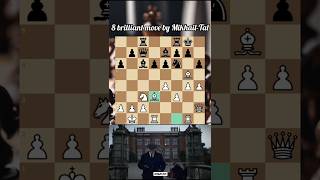 MikhailTal best chess trap match shorts new chess trap opening gangstas peakyblinders [upl. by Atilrep]