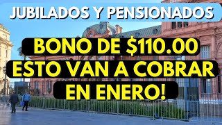 CONFIRMADO BONO DE 110 000 PARA JUBILADOS Y PENSIONADOS [upl. by Chaker]