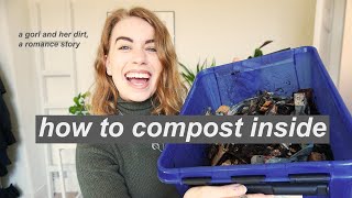 COMPOSTING GUIDE  how to compost in an apartment [upl. by Gwendolyn]