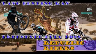 review downhill dominations Remake PS5  downhill freestyle  gameplay riders republic [upl. by Areivax]