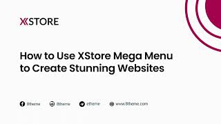 13 How to create a Mega Menu in XStore  WordPress amp Elementor [upl. by Notnad]