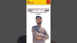 Usman Alam achieved his ACCA dreams with Escribir Academy [upl. by Allemrac]