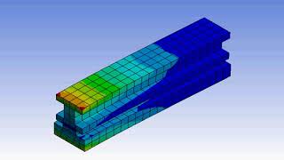 Simulation strain in Piezoelectric Generator Cantilever Design [upl. by Ssirk]