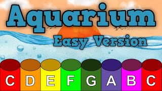 Aquarium Easy Version  Carnival of the Animals SaintSaëns  Boomwhacker Play Along [upl. by Fulton]