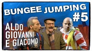 Anplagghed  Bungee Jumping 5 di 5  Aldo Giovanni e Giacomo [upl. by Burk217]