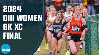 2024 DIII womens NCAA cross country championship  FULL RACE [upl. by Poole]