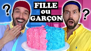 FILLE ou GARÇON Notre GENDER REVEAL à la maison [upl. by Marcell180]