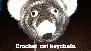 Crochet cat keychain [upl. by Nahn]