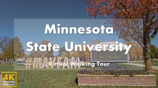 Minnesota State University Mankato  Virtual Walking Tour 4k 60fps [upl. by Perlie]