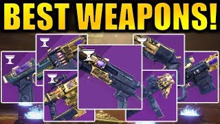 Destiny 2 BEST MENAGERIE WEAPONS  PvP amp PvE God Rolls  Season of Opulence [upl. by Suirauqed]