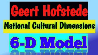 Geert Hofstede National Cultural Dimensions in UrduHindi  Ch3  Principles of Management [upl. by Dodi]