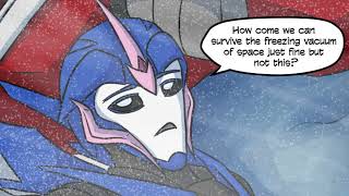 Temperature Transformers Prime Comic Dub [upl. by Ruenhs523]