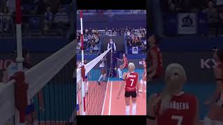 3 defense highlights Volleyballvolleyball game [upl. by Orling683]