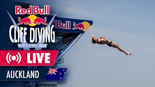 Diving in Auckland Harbour  Season Finale New Zealand  Red Bull Cliff Diving World Series 2023 [upl. by Vladimir]