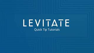 Levitate Quick Tip Tutorial Setting a Keep in Touch [upl. by Jehanna]