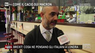 Brexit cosa ne pensano gli italiani a Londra  Agorà 11122018 [upl. by Nylcsoj758]