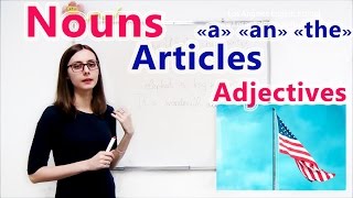 NOUNS ARTICLES AND ADJECTIVES BEGINNER LESSON 11 [upl. by Daas]