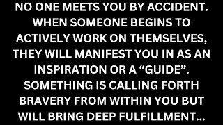 No one meets you by accident You are manifested in when someone is readyCollective Tarot Reading [upl. by Fenwick459]